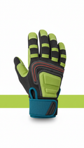 Grip Training Gloves With Wrist Wraps